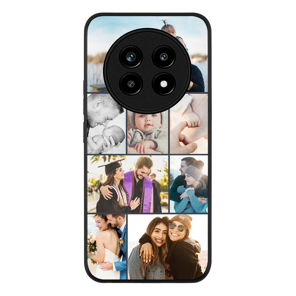 Personalised Photo Collage Grid Phone Case - Realme