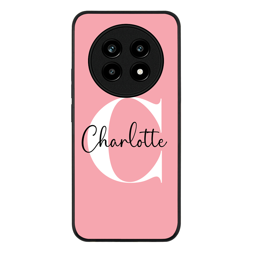 Custom Monogram Large Initial Name & Letter, Phone Case - Realme
