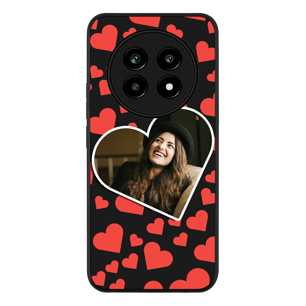 Custom Photo Heart shaped, Phone Case - Realme