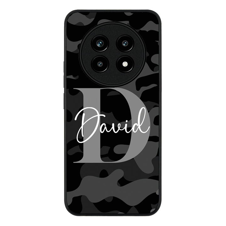 Personalized Name Camouflage Military Camo Phone Case - Realme