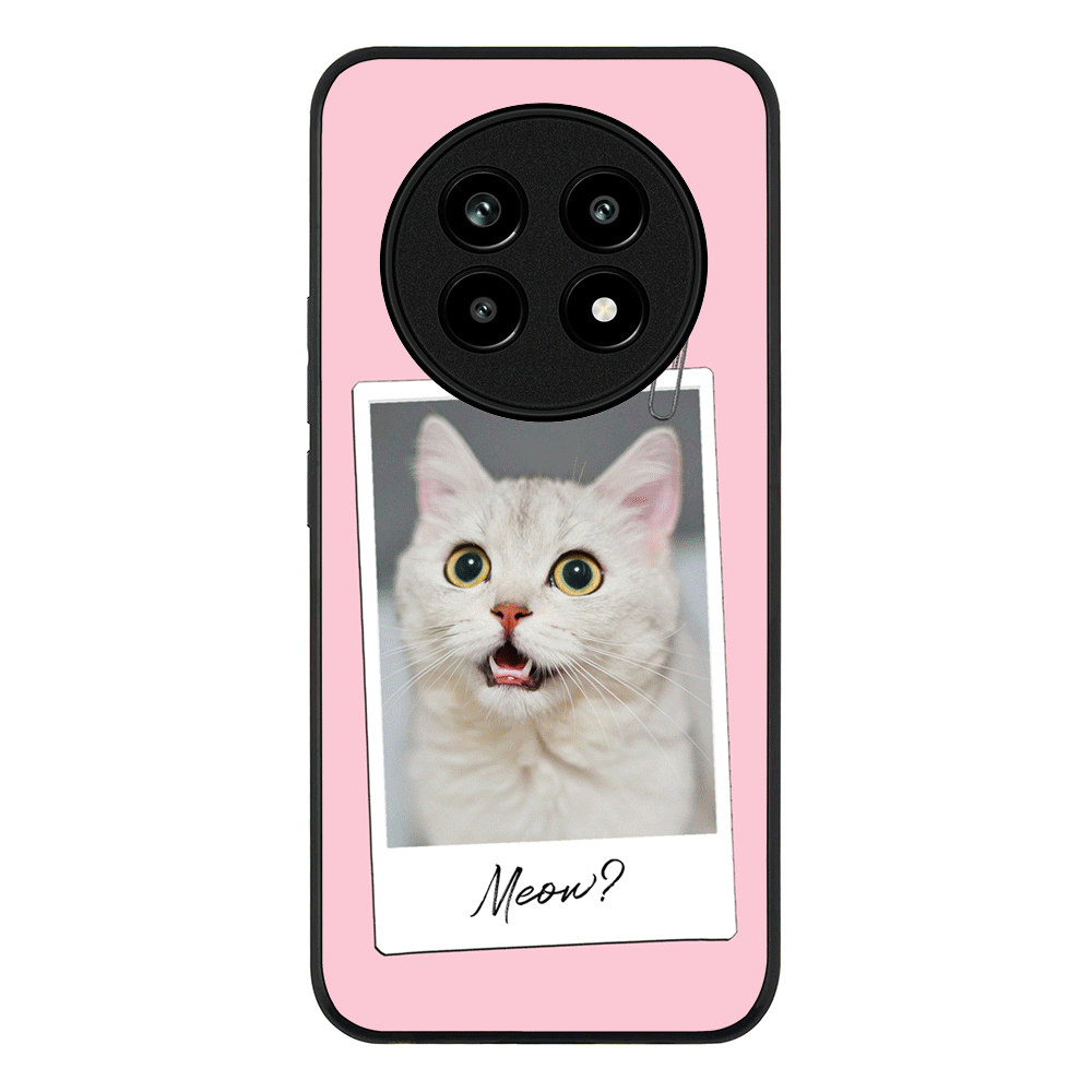 Polaroid Photo Pet Cat, Phone Case - Realme