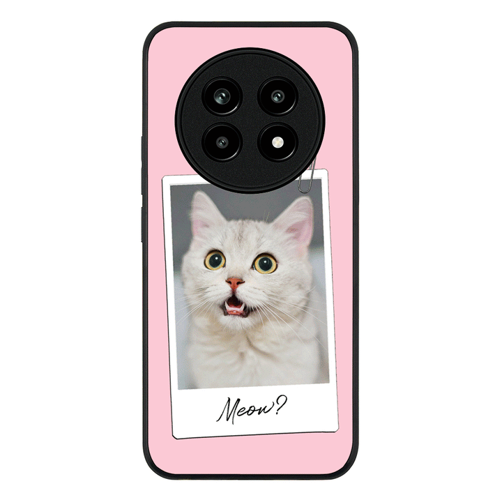 Polaroid Photo Pet Cat, Phone Case - Realme