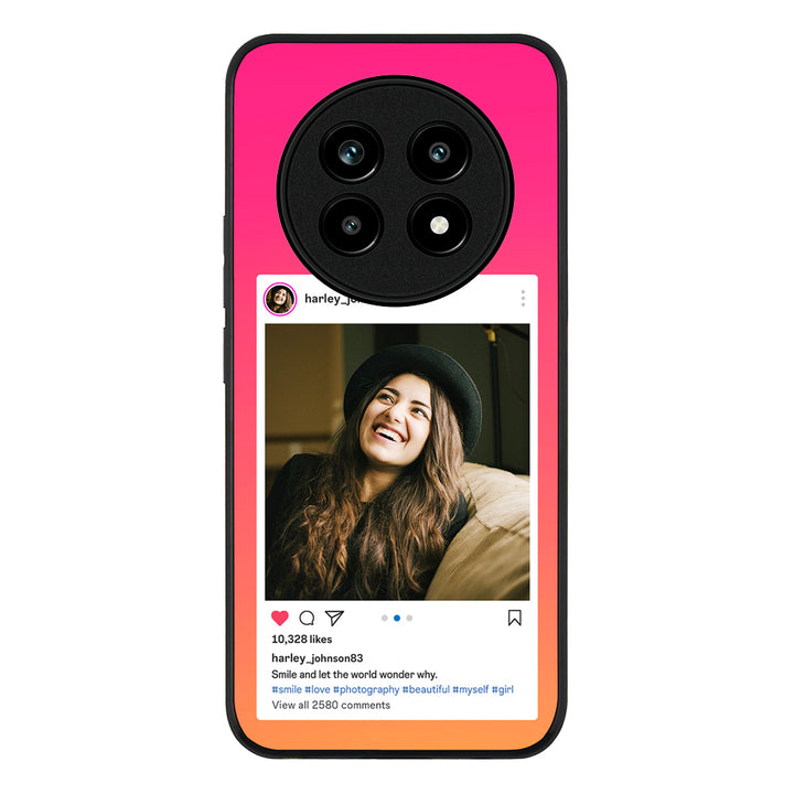 Custom Photo Instagram Post Template, Phone Case - Realme