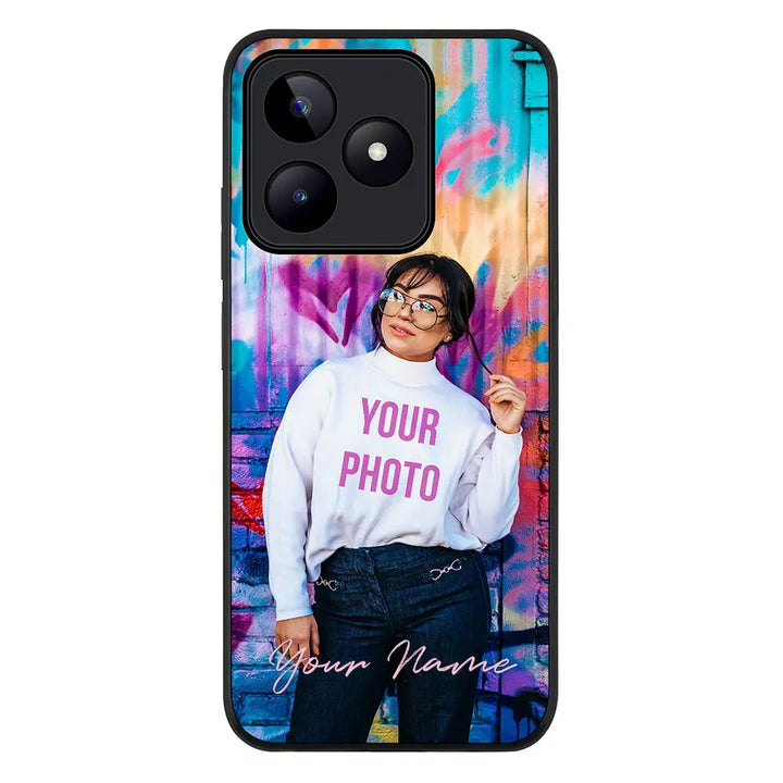 Custom Photo My Style Phone Case - Realme - C51 / Narzo N53 / Note 50 / Rugged Black - Android