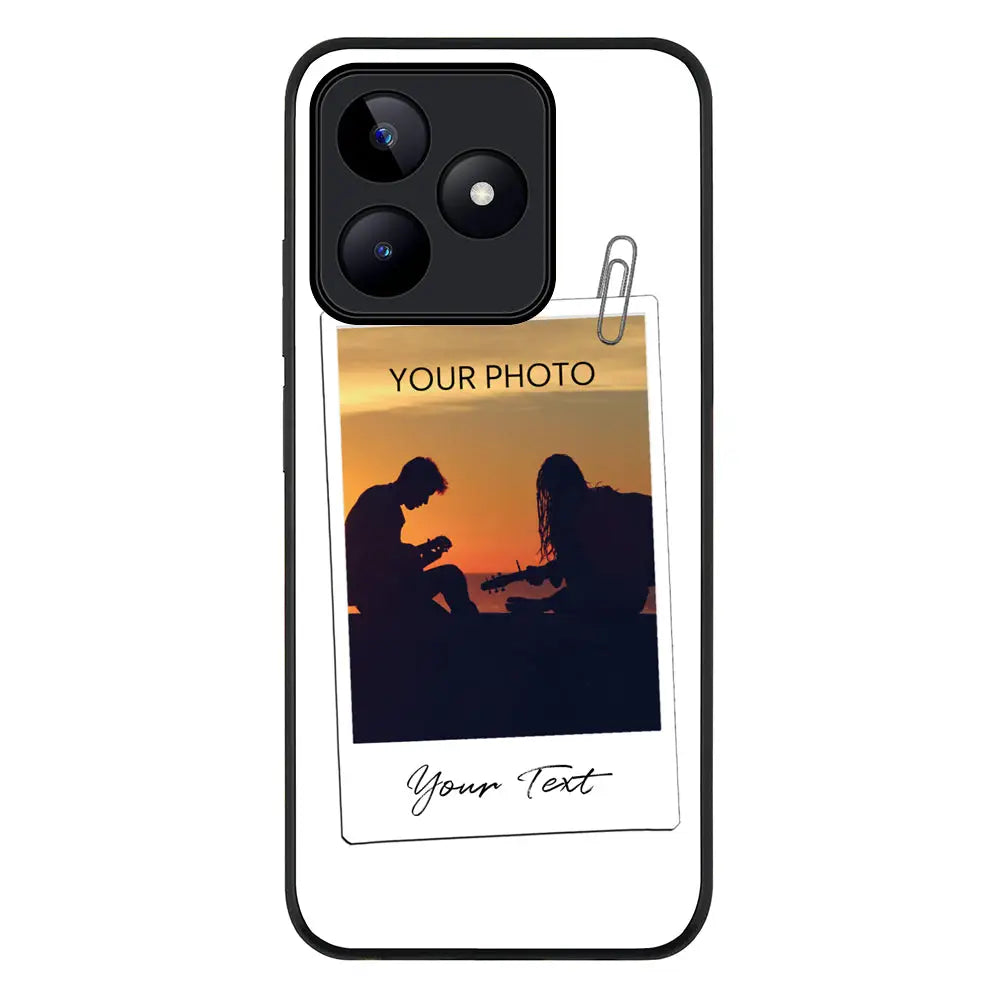 Polaroid Photo Phone Case - Realme - C51 / Narzo N53 / Note 50 / Rugged Black - Android | Stylizedd