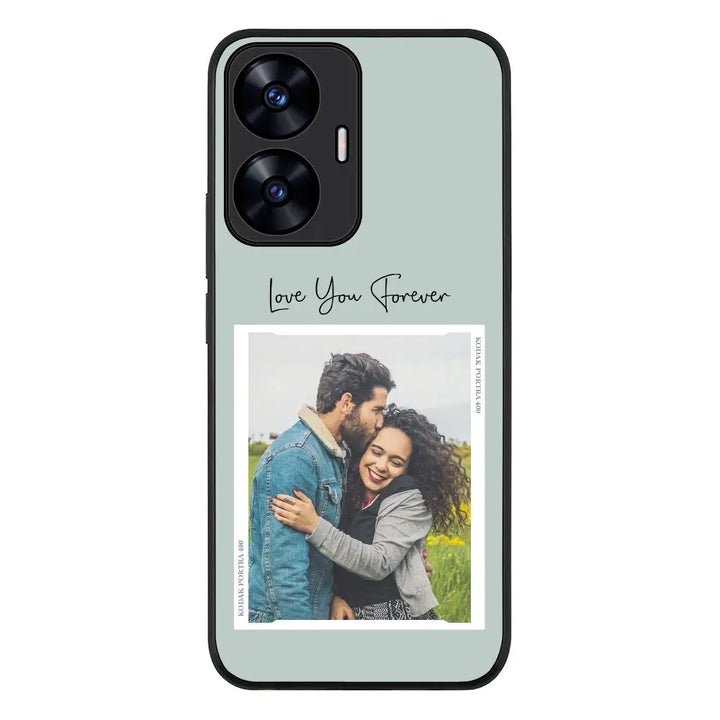 Realme C55 4G / Rugged Black Phone Case Custom Memory Photo, Phone Case - Realme - Stylizedd