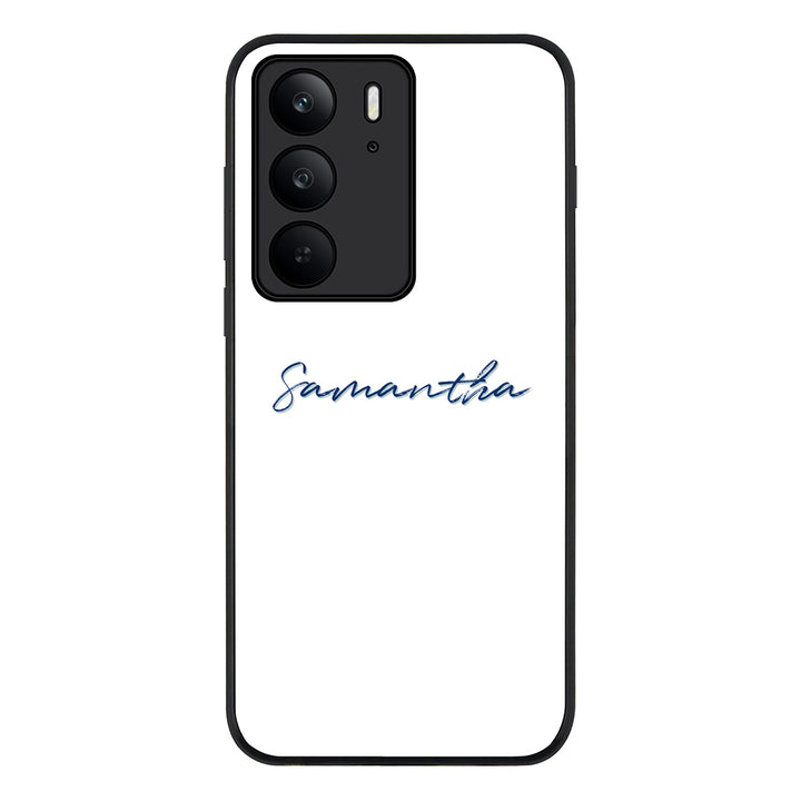 Custom Text, My Name Phone Case - Realme