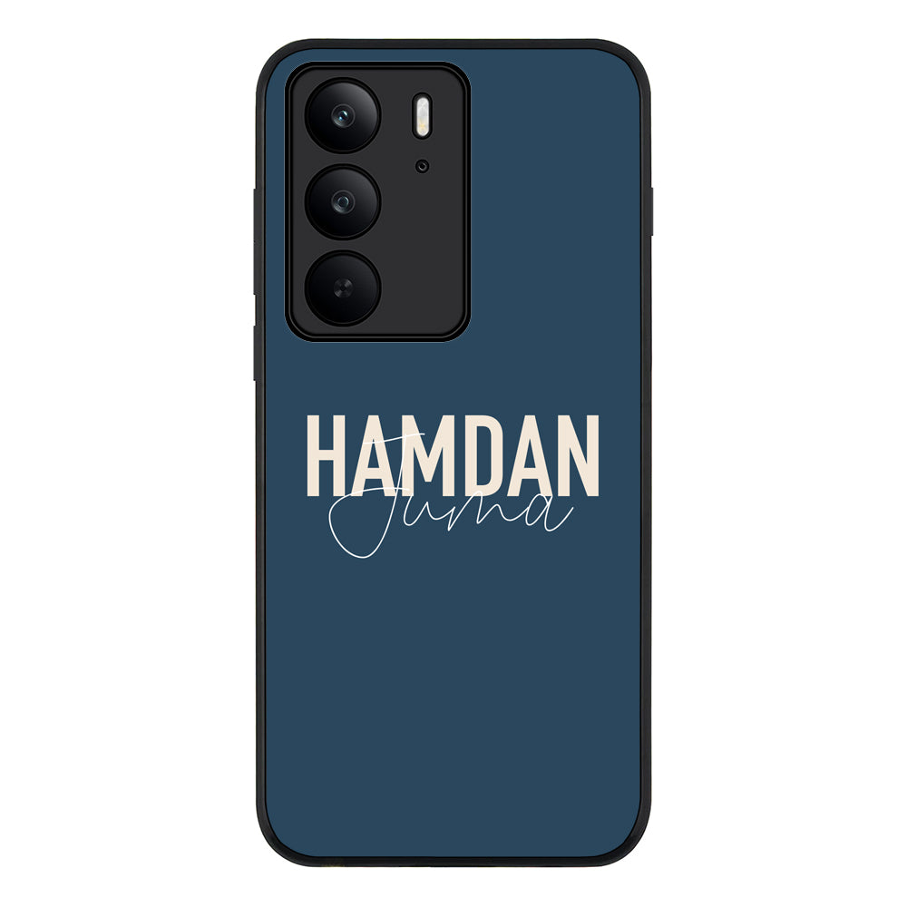 Personalized Name Horizontal, Phone Case - Realme