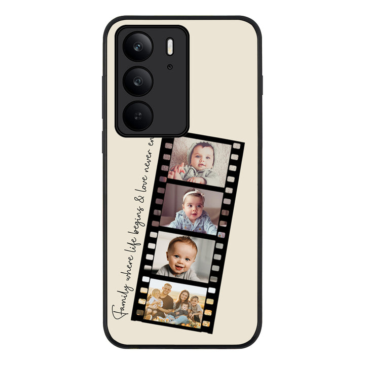 Custom Film Strips Personalised Movie Strip, Phone Case - Realme