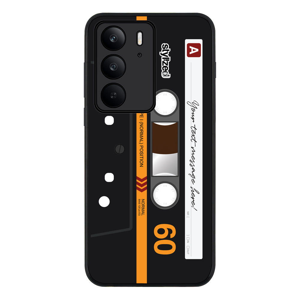 Custom Retro Cassette Tape Phone Case - Realme