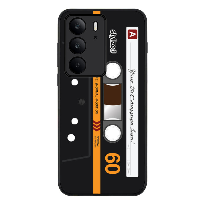 Custom Retro Cassette Tape Phone Case - Realme