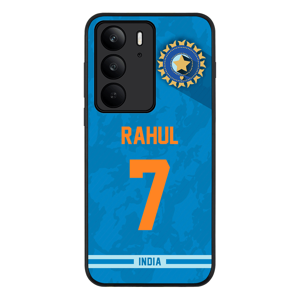 Personalized Cricket Jersey Phone Case Custom Name & Number - Realme