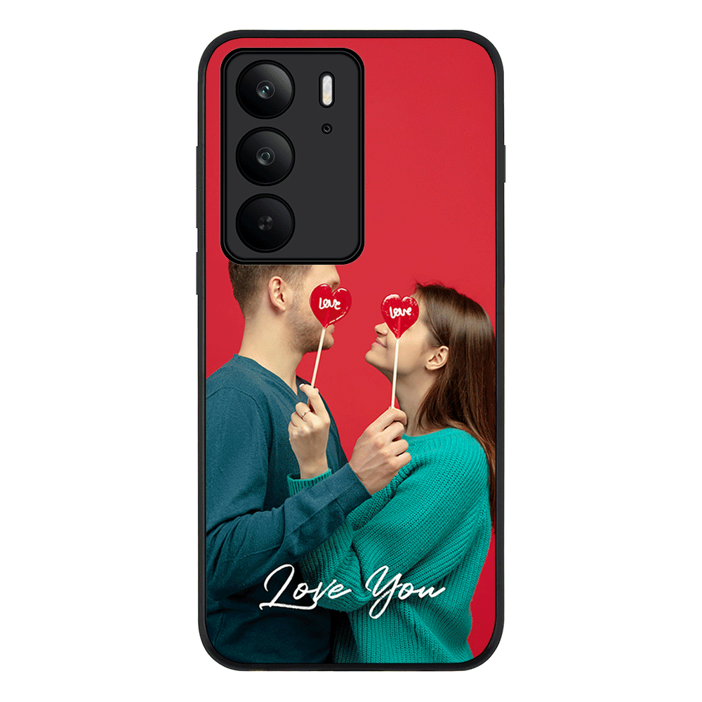 Custom Photo Valentine, Phone Case - Realme