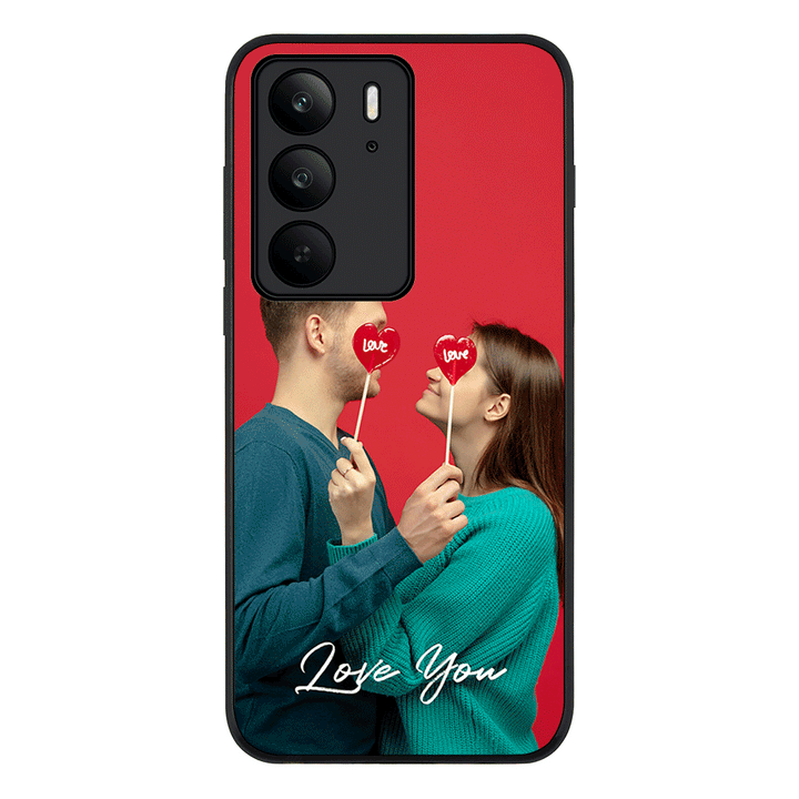 Custom Photo Valentine, Phone Case - Realme