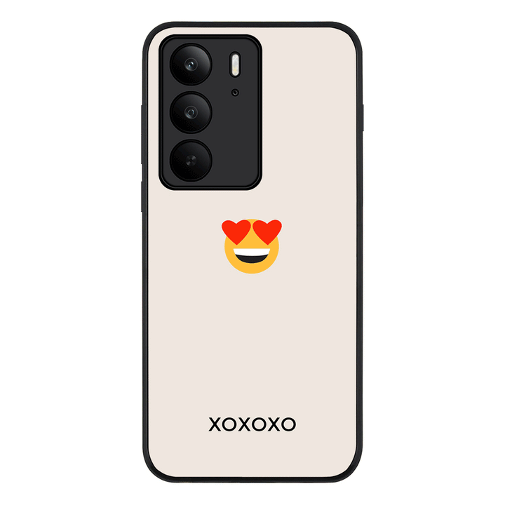 Custom Text Emojis Emoticons, Phone Case - Realme
