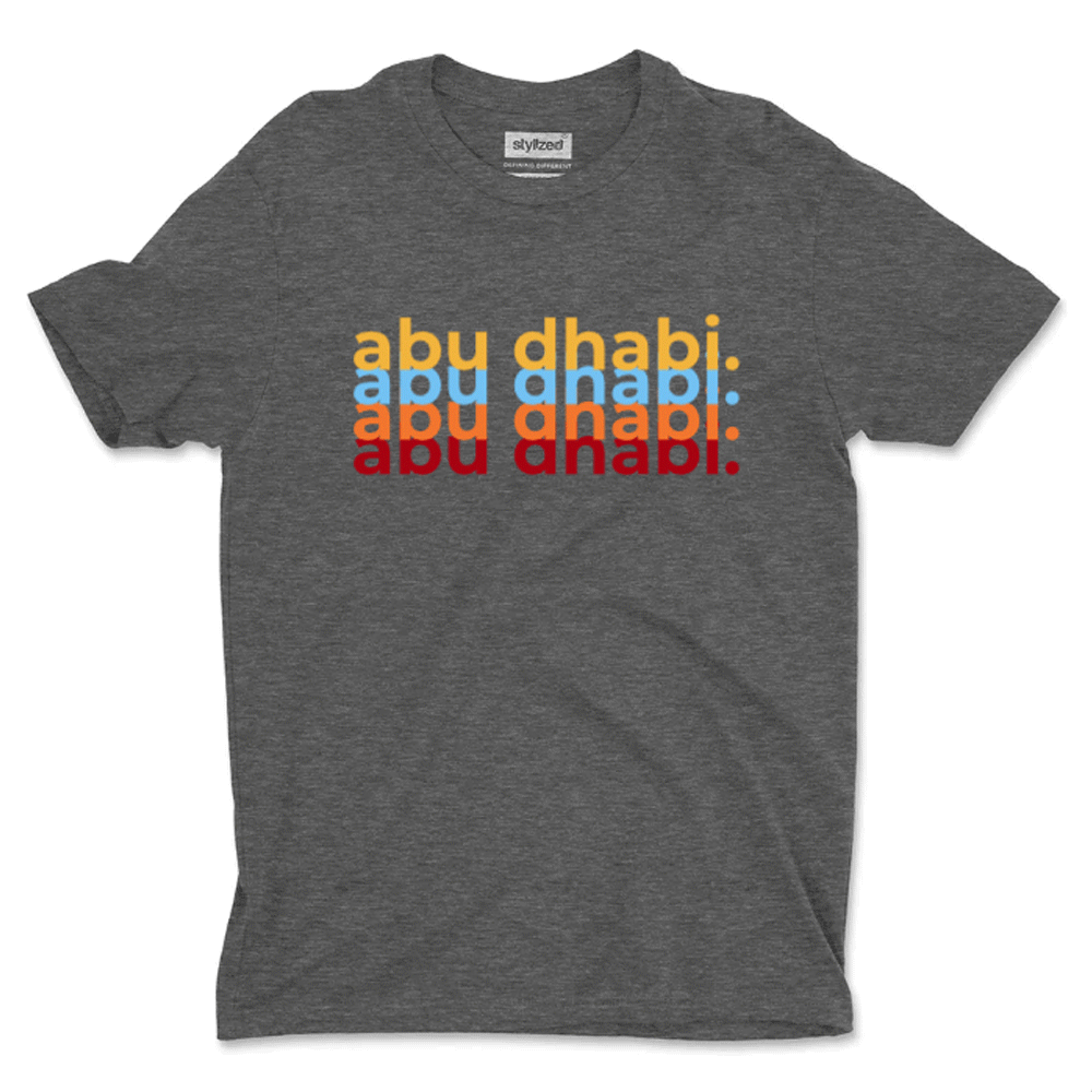 Custom Repeated Name T - shirt - Classic - Charcoal Grey / XS - T - Shirt