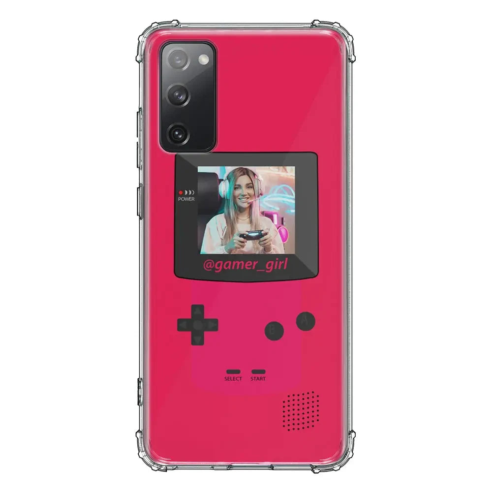 Samsung Galaxy S20 FE 4G 5G / Clear Classic Phone Case Customized Retro Game Console, Phone case - Samsung S Series - Stylizedd