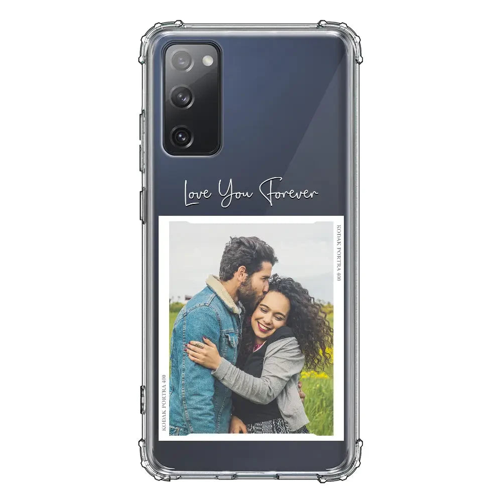 Samsung Galaxy S20 FE 4G 5G / Clear Classic Phone Case Custom Memory Photo, Phone Case - Samsung S Series - Stylizedd