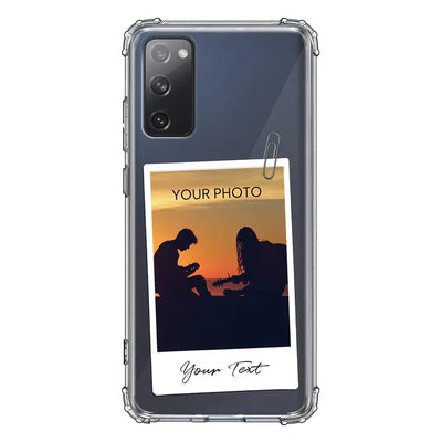 Samsung Galaxy S20 FE 4G 5G / Clear Classic Polaroid Photo Phone Case - Samsung S Series - Stylizedd.com