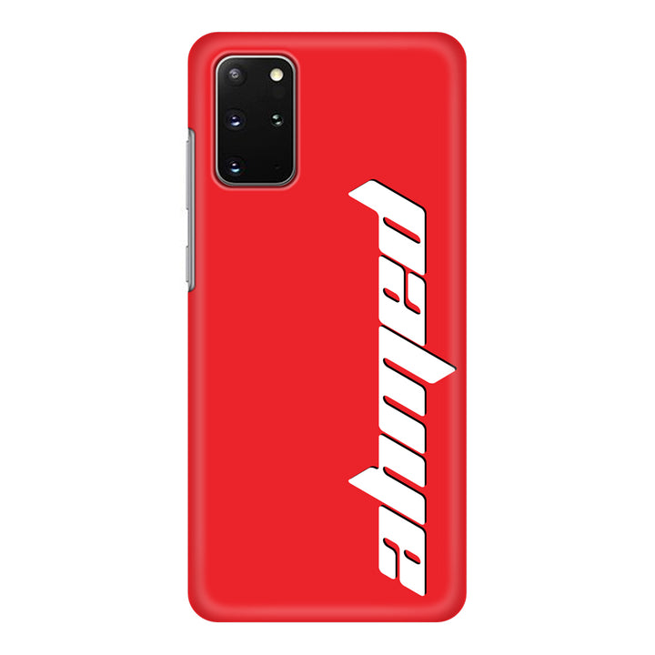 Samsung Galaxy S20 Plus / Snap Classic Custom Text, Vertical Name Phone Case - Samsung S Series - Stylizedd.com