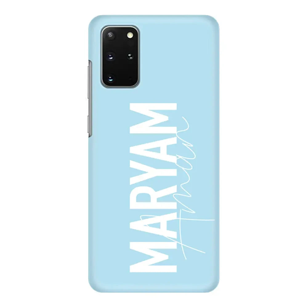 Samsung Galaxy S20 Plus / Snap Classic Personalized Name Vertical, Phone Case - Samsung S Series - Stylizedd.com