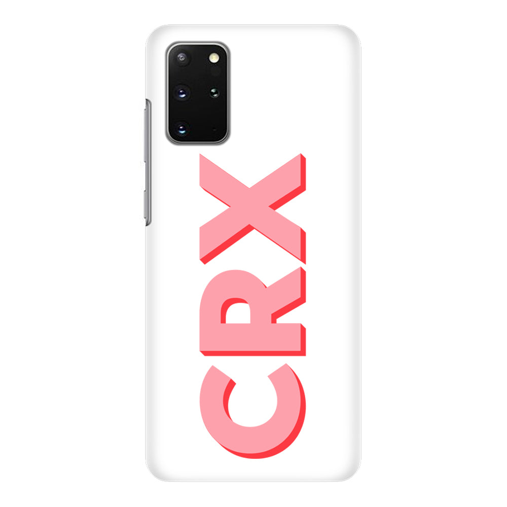 Samsung Galaxy S20 Plus / Snap Classic Personalized Monogram Initial 3D Shadow Text Phone Case - Samsung S Series - Stylizedd.com