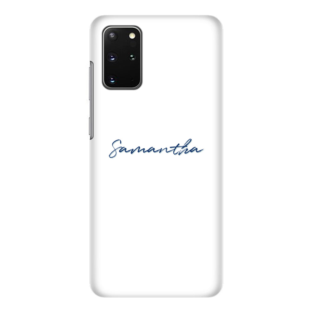 Samsung Galaxy S20 Plus / Snap Classic Custom Text, My Name Phone Case - Samsung S Series - Stylizedd.com