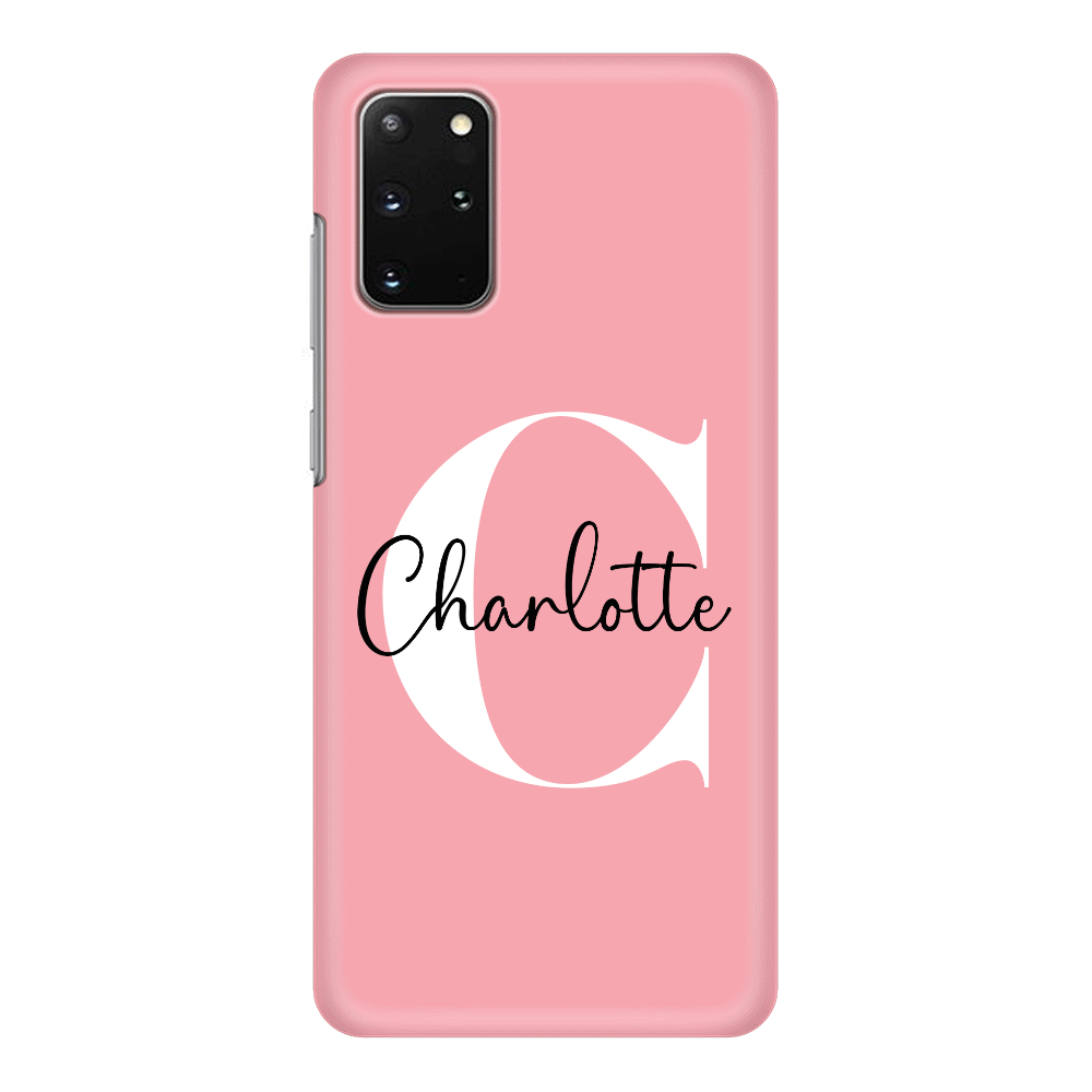 Samsung Galaxy S20 Plus / Snap Classic Custom Monogram Large Initial Name & Letter, Phone Case - Samsung S Series - Stylizedd.com