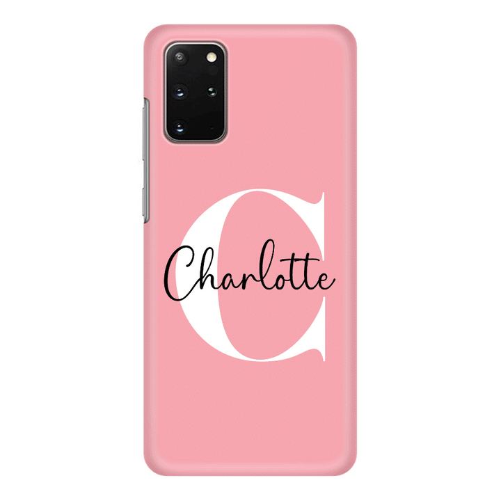 Samsung Galaxy S20 Plus / Snap Classic Custom Monogram Large Initial Name & Letter, Phone Case - Samsung S Series - Stylizedd.com