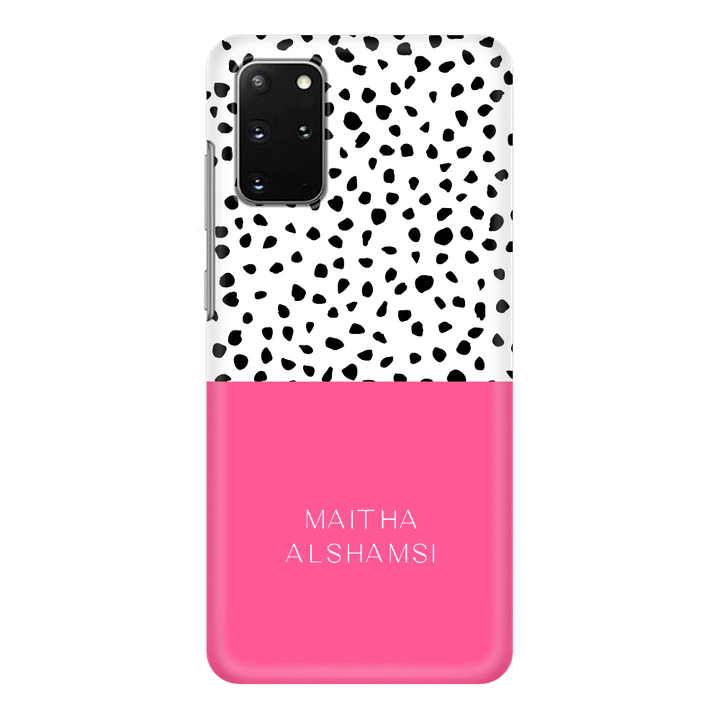 Samsung Galaxy S20 Plus / Snap Classic Personalized Text Colorful Spotted Dotted, Phone Case - Samsung S Series - Stylizedd.com