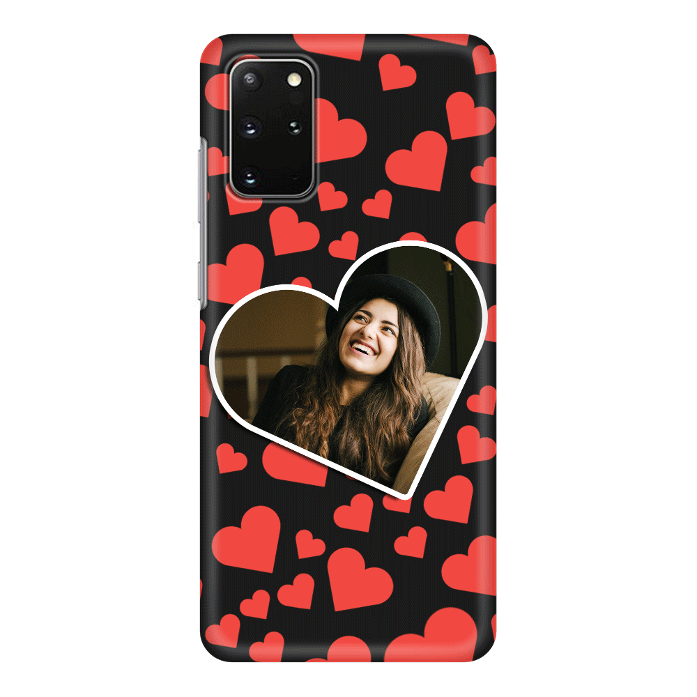 Samsung Galaxy S20 Plus / Snap Classic Custom Photo Heart shaped, Phone Case - Samsung S Series - Samsung S Series - Stylizedd.com