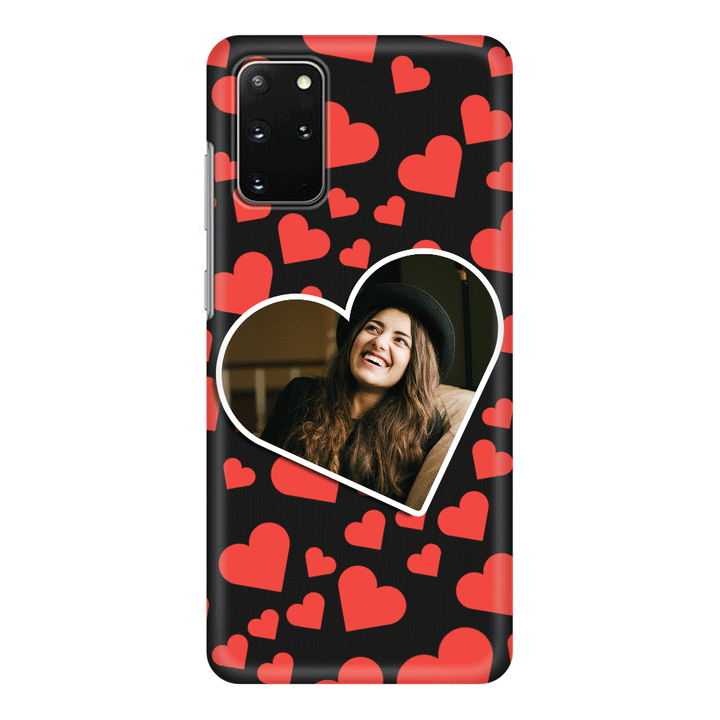 Samsung Galaxy S20 Plus / Snap Classic Custom Photo Heart shaped, Phone Case - Samsung S Series - Samsung S Series - Stylizedd.com