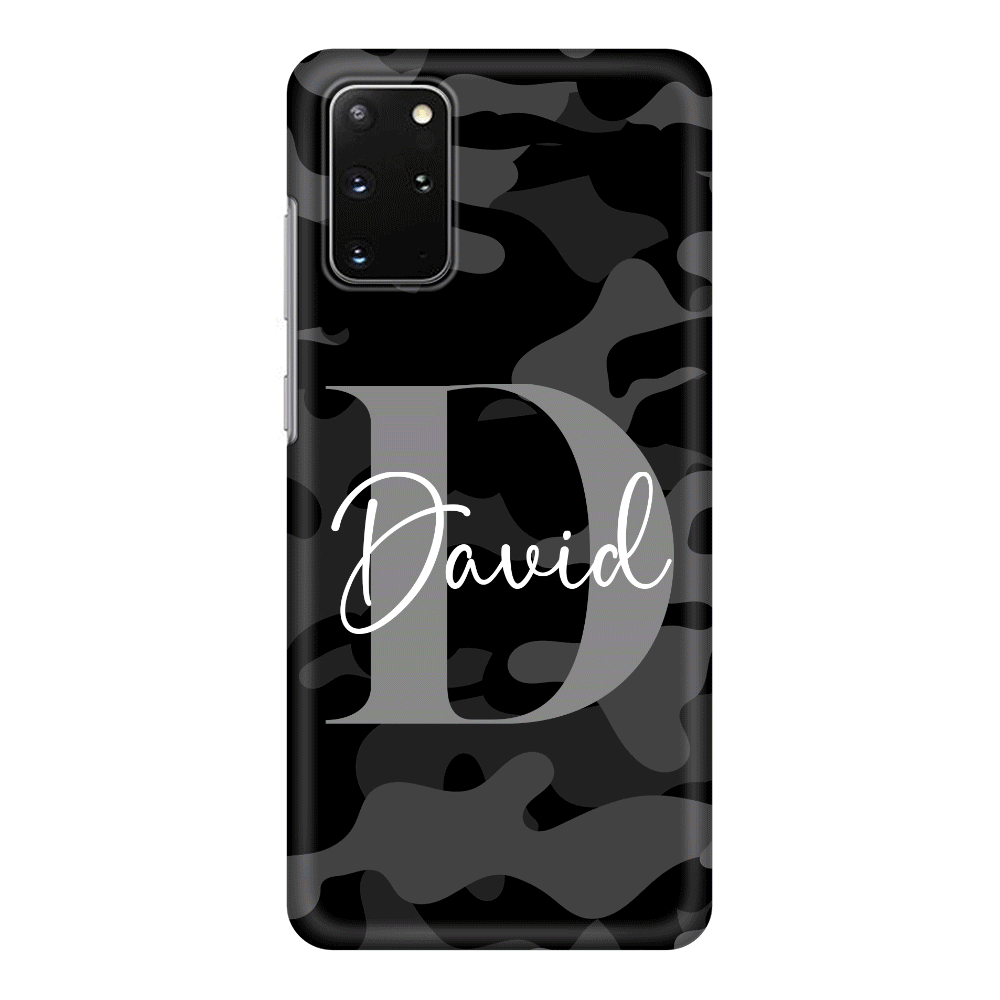 Samsung Galaxy S20 Plus / Snap Classic Personalized Name Camouflage Military Camo Phone Case - Samsung S Series - Stylizedd.com