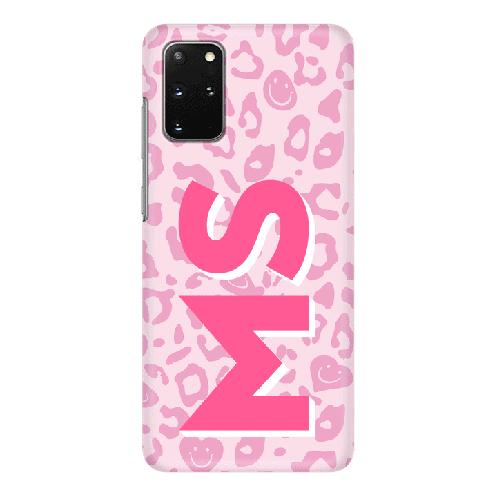 Samsung Galaxy S20 Plus / Snap Classic Custom Monogram Initial 3D Shadow Text Seamless Pattern, Phone Case - Samsung S Series - Stylizedd.com