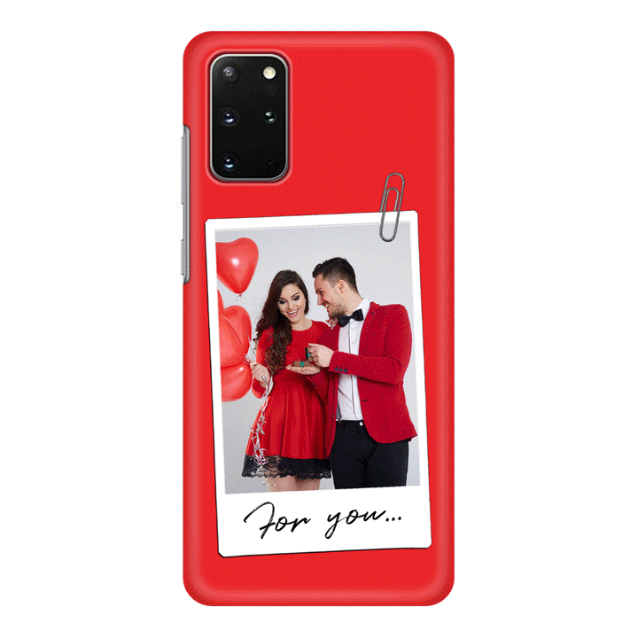 Samsung Galaxy S20 Plus / Snap Classic Personalized Polaroid Photo Valentine, Phone Case - Samsung S Series - Stylizedd.com