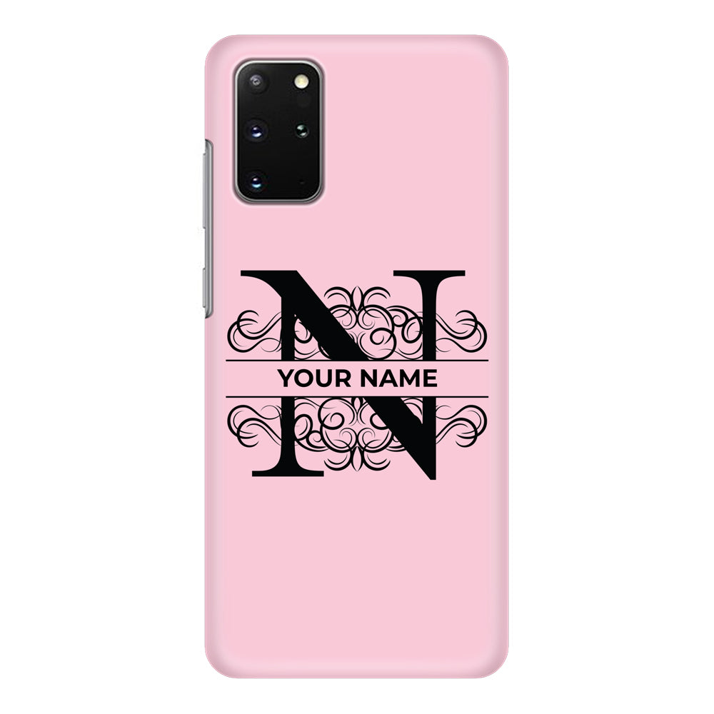 Samsung Galaxy S20 Plus / Snap Classic Split Floral Initial Phone Case - Samsung S Series - Stylizedd.com