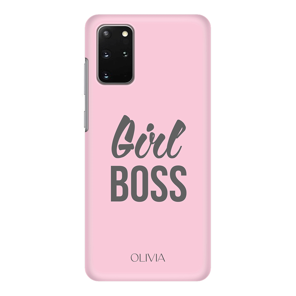 Samsung Galaxy S20 Plus / Snap Classic Personalized Name Girl Boss, Phone Case - Samsung S Series - Stylizedd.com