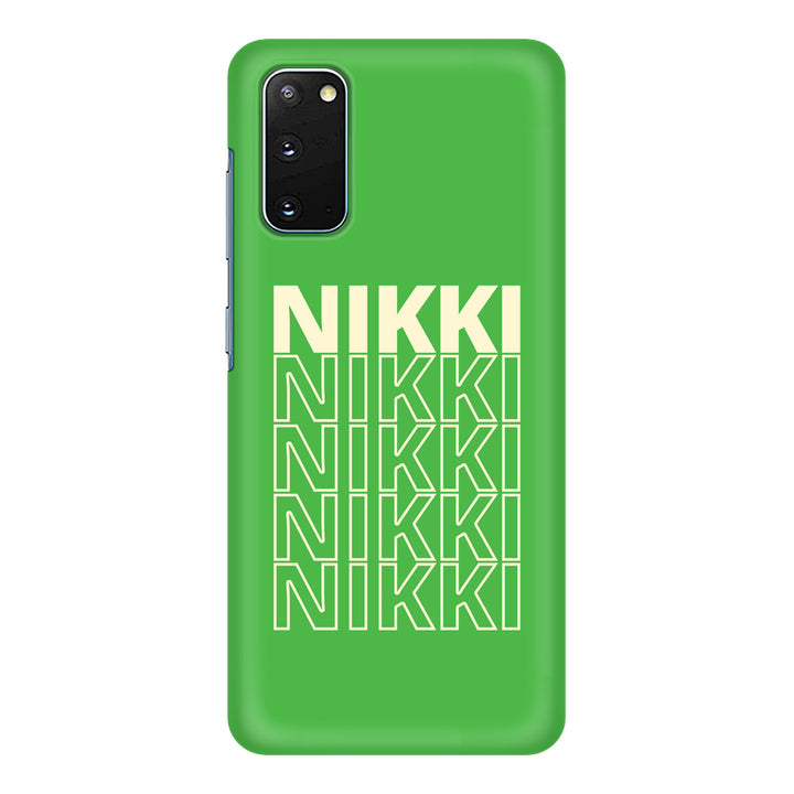 Samsung Galaxy S20 / Snap Classic Repeated Monogram Phone Case - Samsung S Series - Stylizedd.com