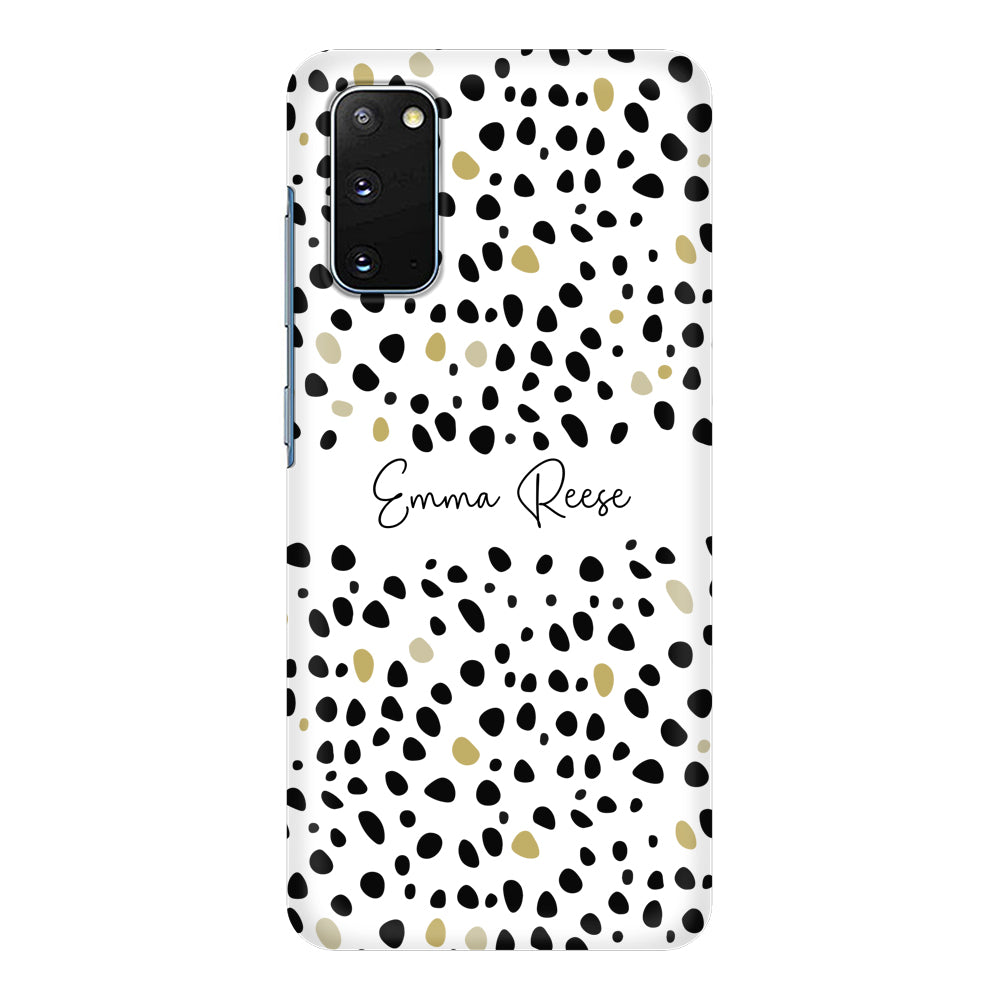 Samsung Galaxy S20 / Snap Classic Pebble Multi Color Custom Text, My Name Phone Case - Samsung S Series - Stylizedd.com