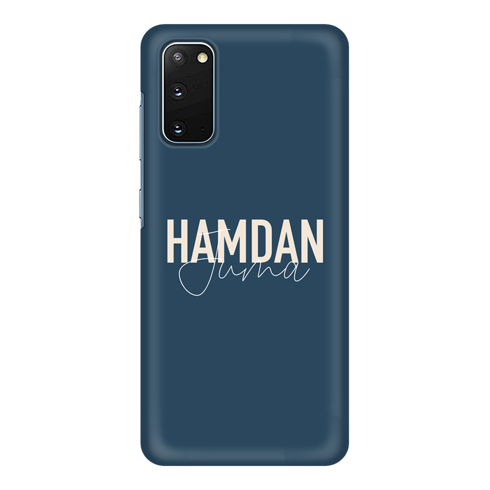 Samsung Galaxy S20 / Snap Classic Personalized Name Horizontal, Phone Case - Samsung S Series - Stylizedd.com