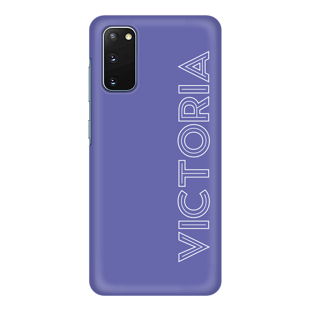 Samsung Galaxy S20 / Snap Classic Personalized Name, Custom Phone Case - Samsung S Series - Stylizedd.com