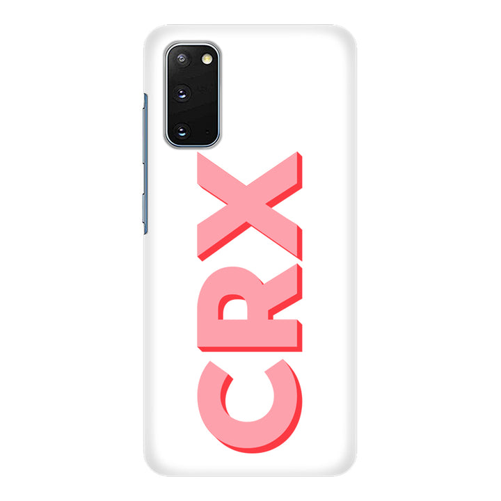 Samsung Galaxy S20 / Snap Classic Personalized Monogram Initial 3D Shadow Text Phone Case - Samsung S Series - Stylizedd.com