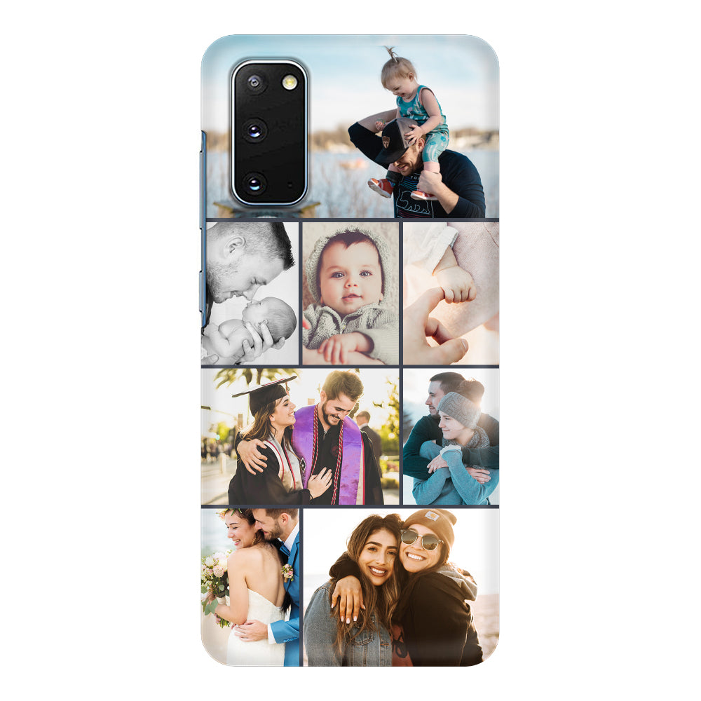 Samsung Galaxy S20 / Snap Classic Personalised Photo Collage Grid Phone Case - Samsung S Series - Stylizedd.com