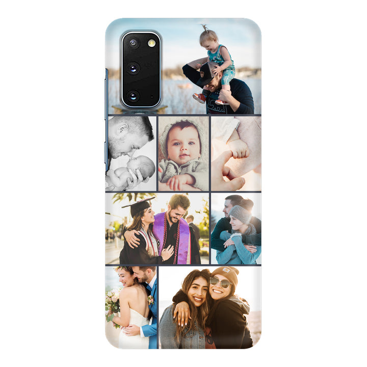Samsung Galaxy S20 / Snap Classic Personalised Photo Collage Grid Phone Case - Samsung S Series - Stylizedd.com