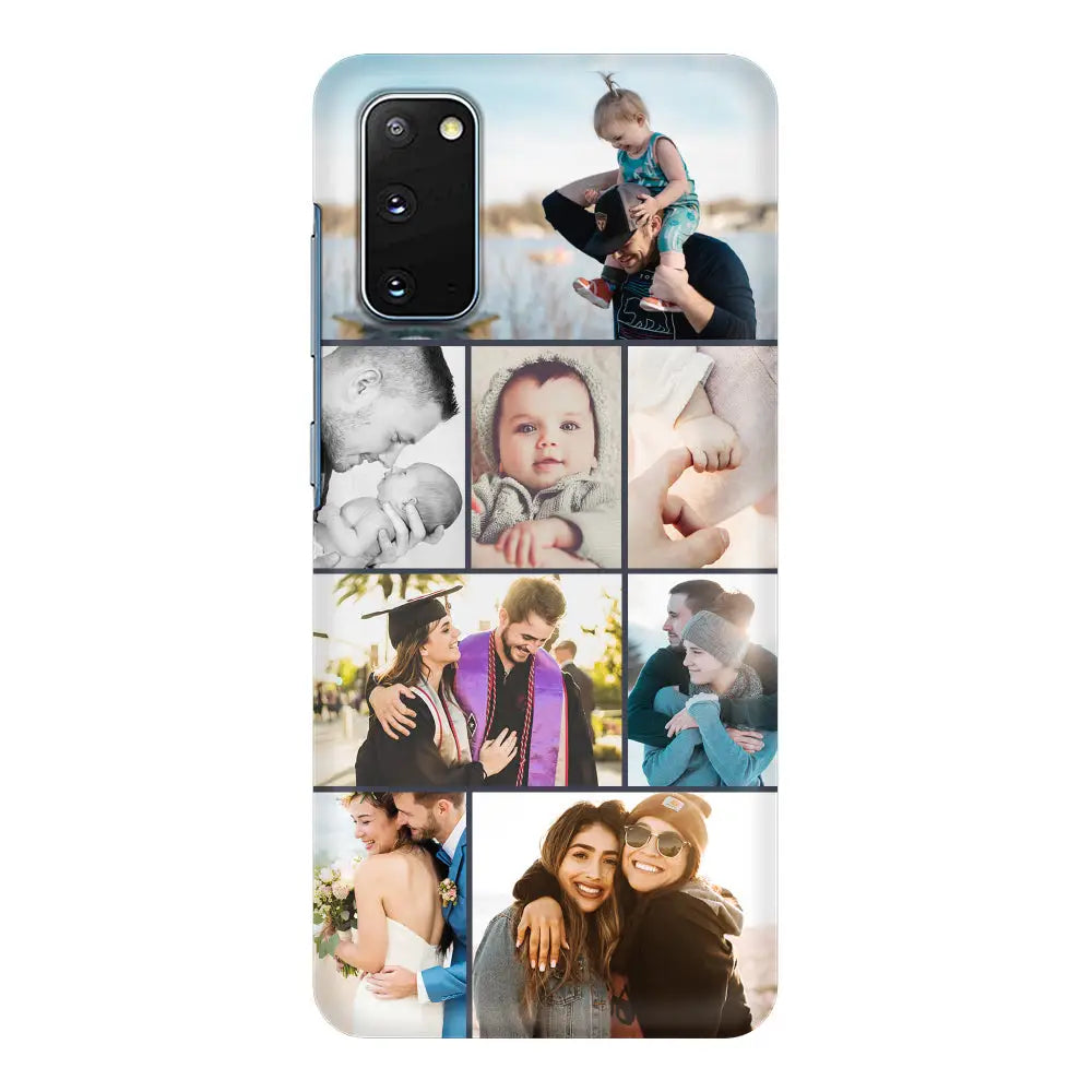 Samsung Galaxy S20 / Snap Classic Personalised Photo Collage Grid Phone Case - Samsung S Series - Stylizedd.com