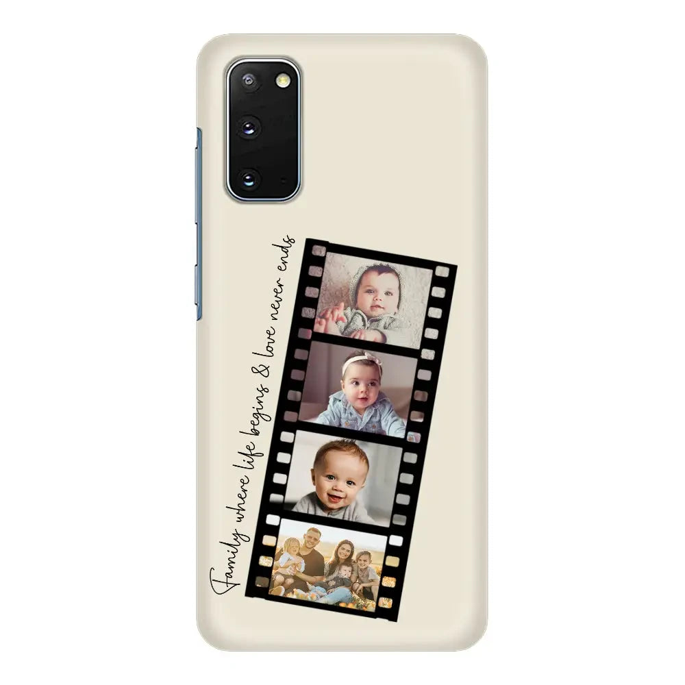 Samsung Galaxy S20 / Snap Classic Phone Case Custom Film Strips Personalised Movie Strip, Phone Case - Samsung S Series - Stylizedd