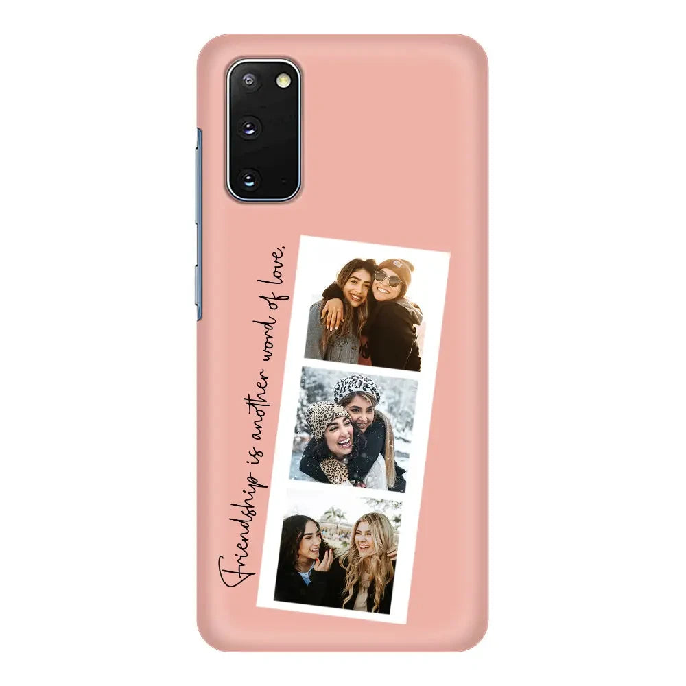 Samsung Galaxy S20 / Snap Classic Phone Case Custom Photo Strip Polaroid Style, Phone Case - Samsung S Series - Stylizedd