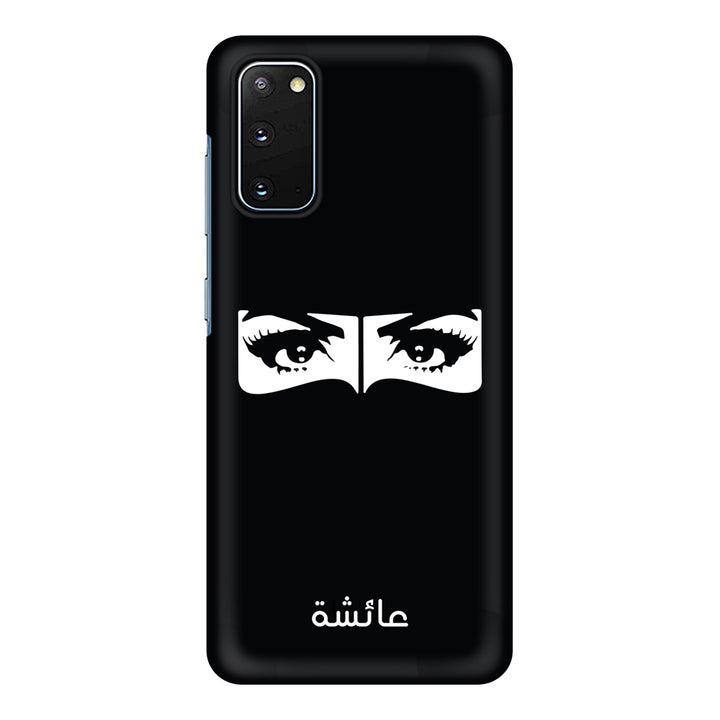 Samsung Galaxy S20 / Snap Classic Custom Name Niqabi Eye, Phone Case - Samsung S Series - Stylizedd.com