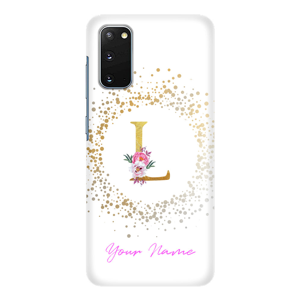 Samsung Galaxy S20 / Snap Classic Floral Initial Phone Case - Samsung S Series - Stylizedd.com