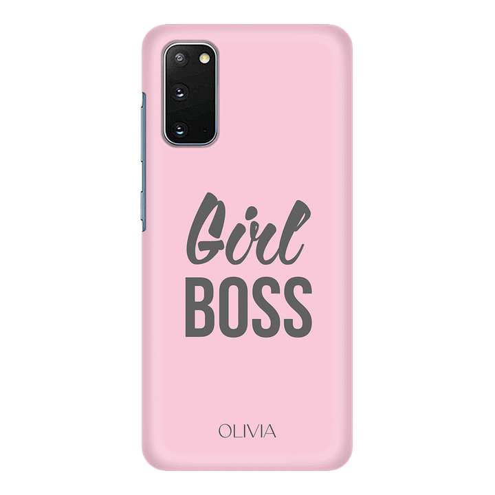 Samsung Galaxy S20 / Snap Classic Personalized Name Girl Boss, Phone Case - Samsung S Series - Stylizedd.com
